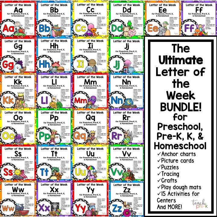 picture of letter of the week resource cover
