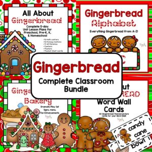 gingerbread man lesson plan for preschool