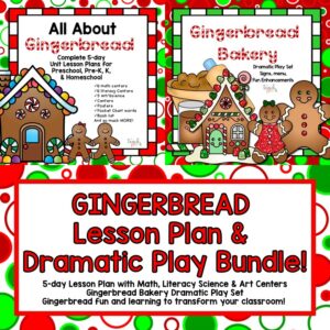 the gingerbread man lesson plans for preschool