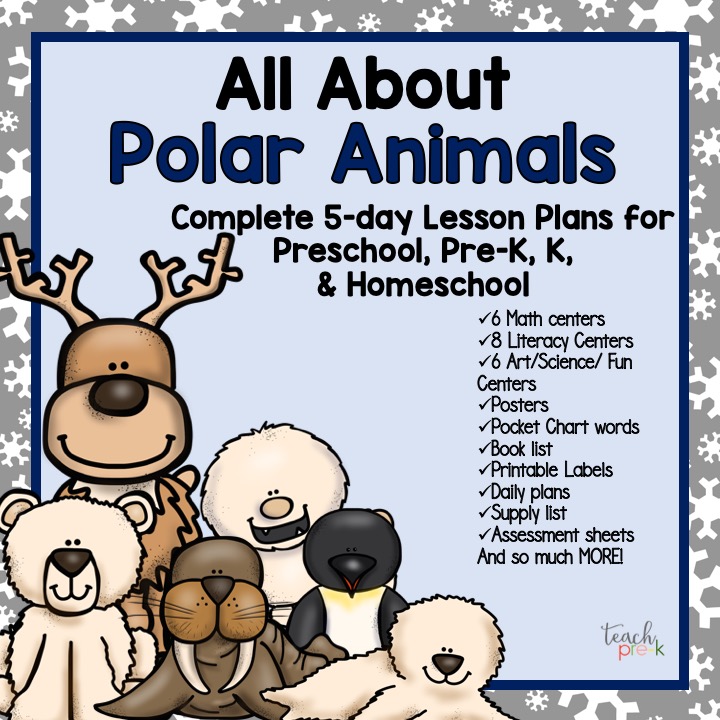 Arctic Animals Preschool Activities You'll Love - Teach Pre-K