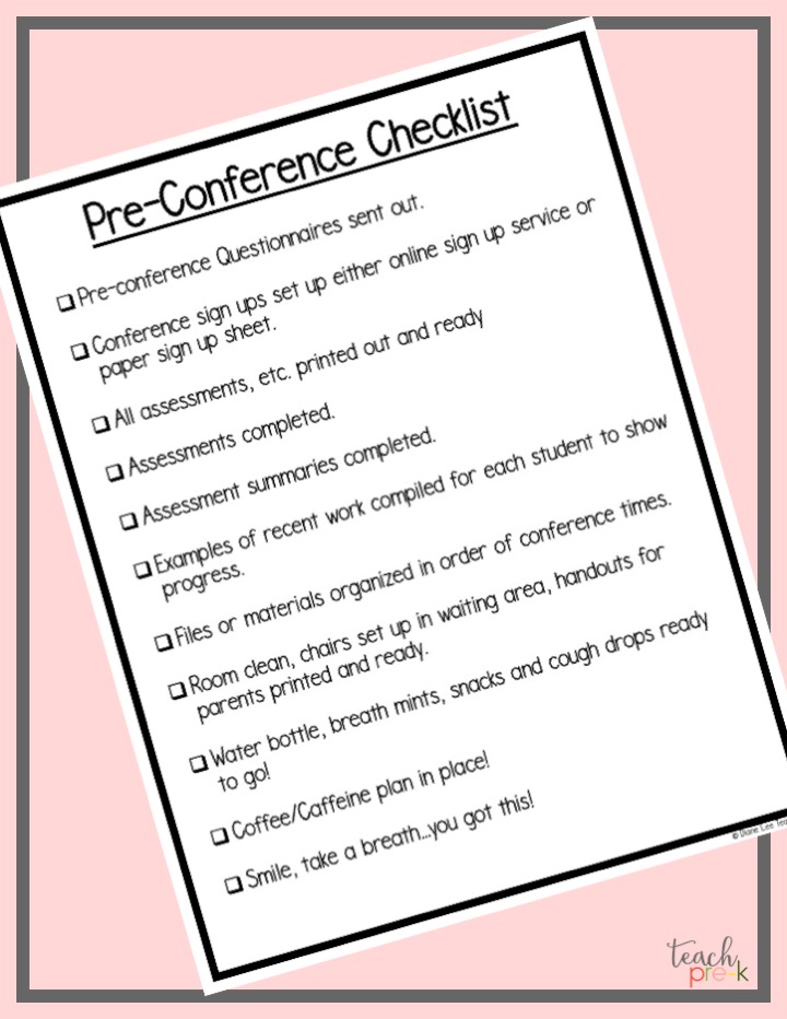 parent-teacher-conferences-checklist