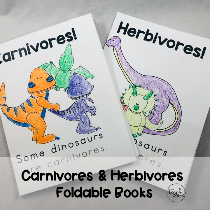 dinosaur-activities-for-preschool-foldable-books