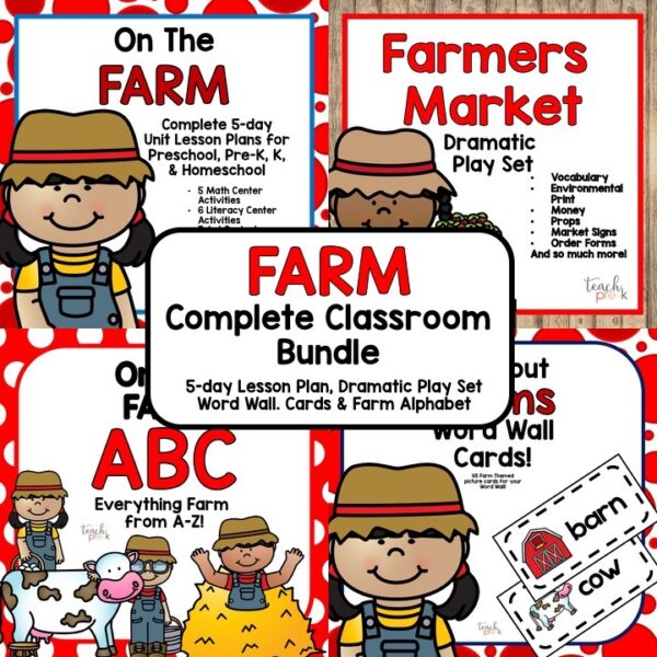 Farmers Market Dramatic Play for Learning & Fun! - Teach Pre-K