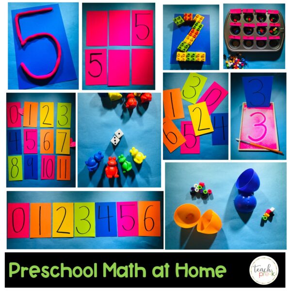 10 Math Activities for Preschool Easy Prep, Fun at Home - Teach Pre-K