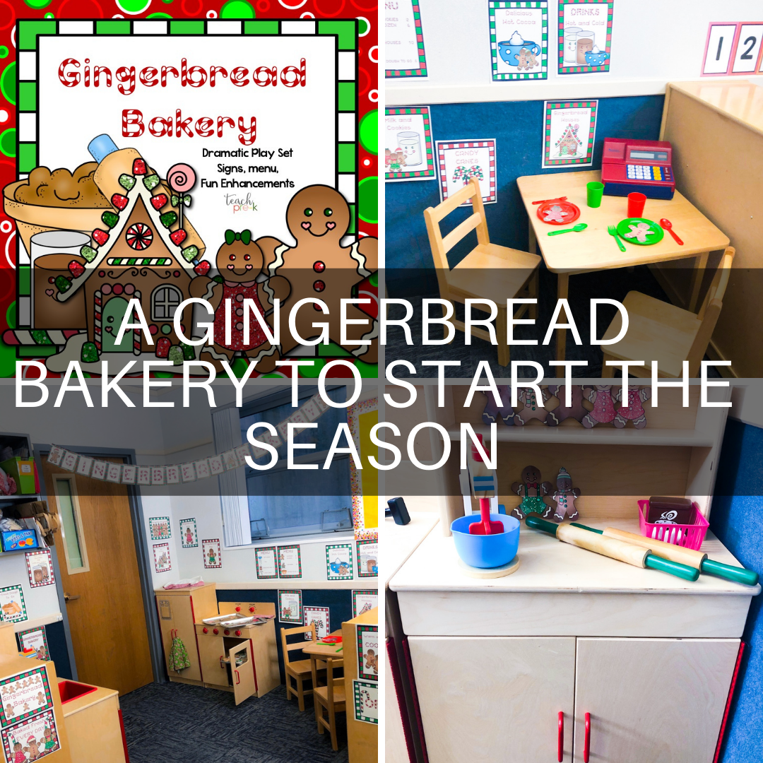 Gingerbread Bakery Dramatic Play Center