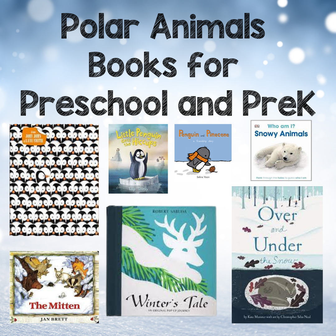 Polar Animals books for preschool and pre-k