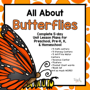 butterfly theme activities for preschool