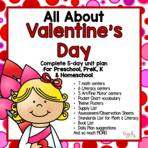 Valentines theme activities for preschool
