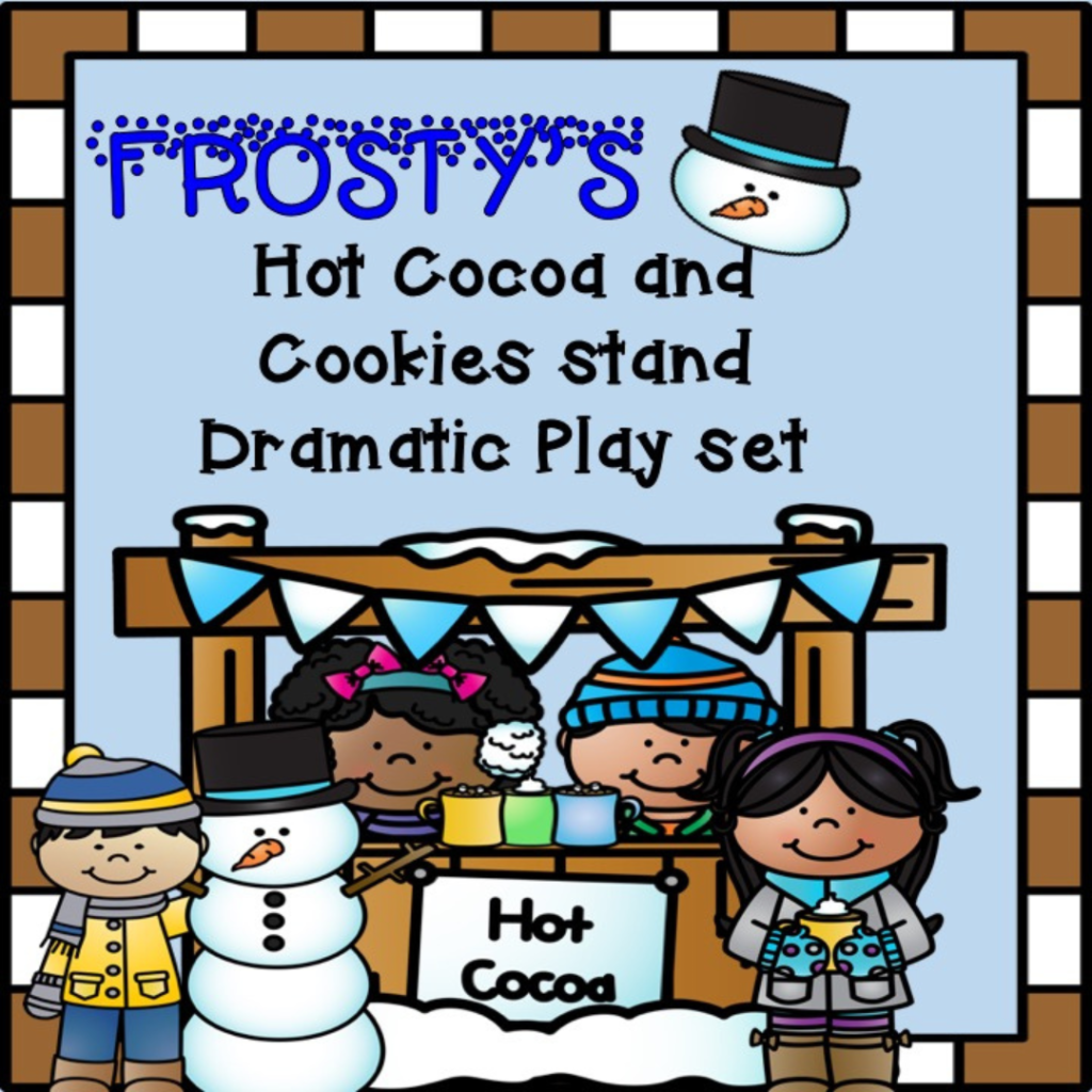 Dramatic Play Center Hot Cocoa Stand Teach Pre K