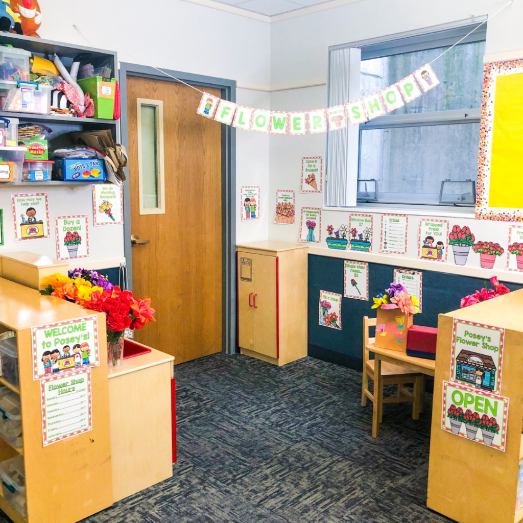 Dramatic Play Center: Flower Shop - Teach Pre-K