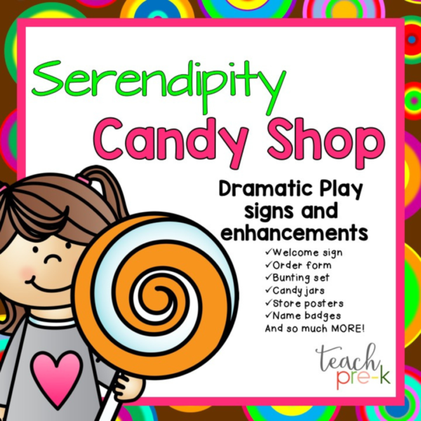 Dramatic Play Center Candy Store Teach Pre K