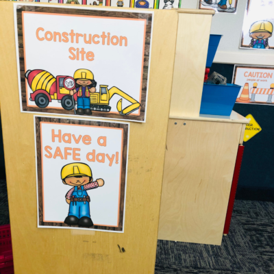 Dramatic Play Center: Construction Workshop - Teach Pre-K