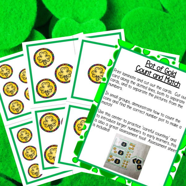 St. Patrick's Day Activities for preschool