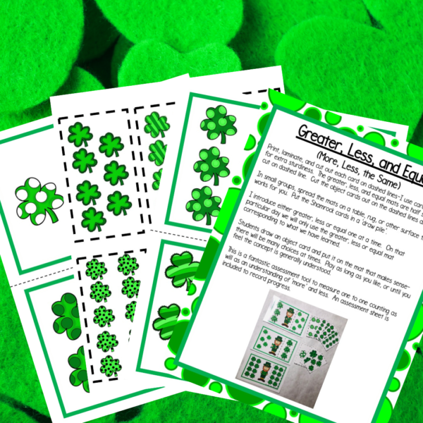 St. Patrick's Day Activities for preschool