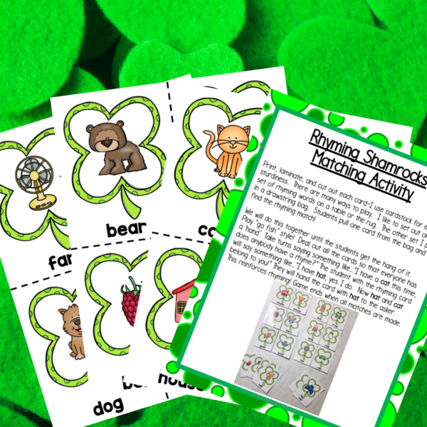 St. Patrick's Day Activities for preschool