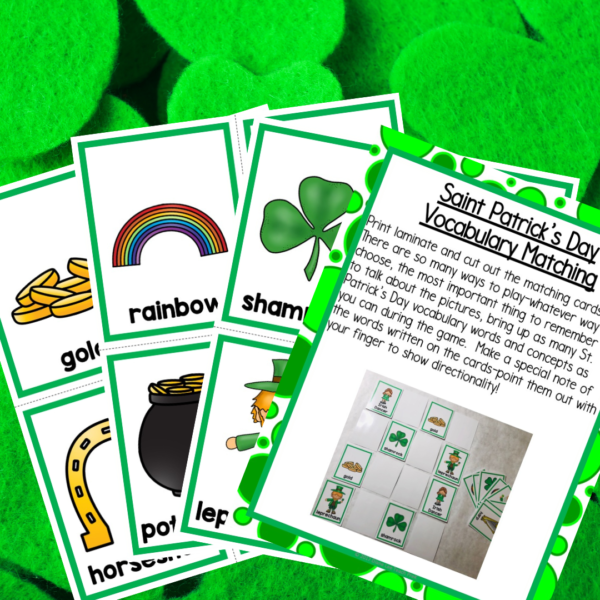 St. Patrick's Day Activities for preschool