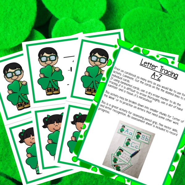 St. Patrick's Day Activities for preschool